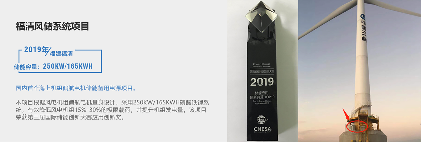 福清风储系统项目